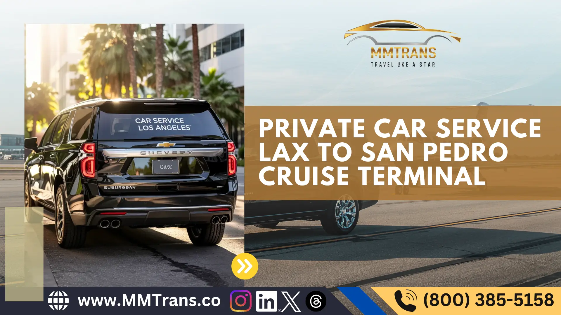 private car service lax to san pedro cruise terminal